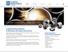 Tablet Screenshot of garthindustrial.com